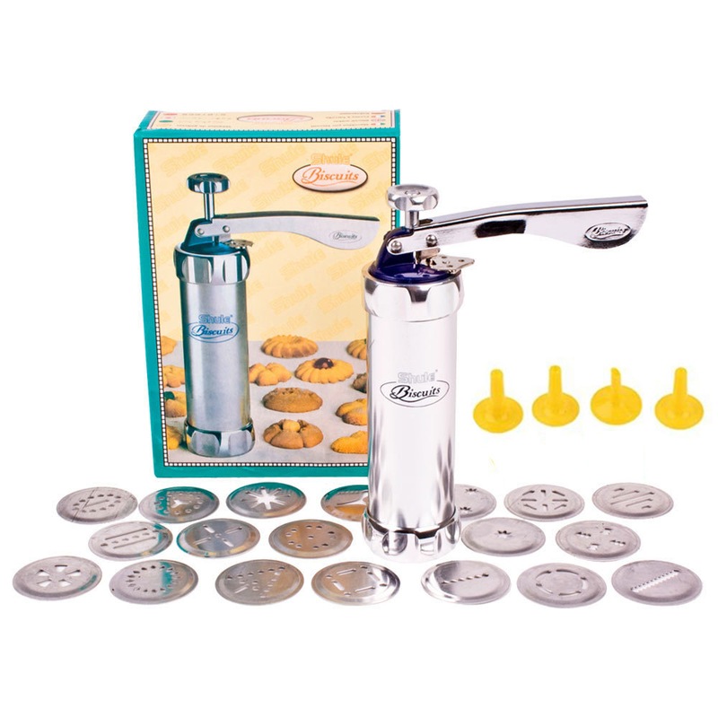 Buy Shule 24pc Deluxe Gun Biscuit/Cookie Press Maker Pastry/Baking/Cake
