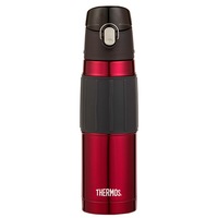 Thermos Vacuum Insulated 530ml Drink Flask Hydration Tumbler Water Bottle Red