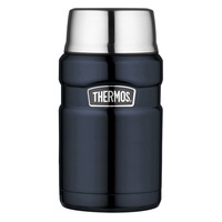 Thermos Stainless Steel King Vacuum Insulated Food Jar Midnight Blue 710ml