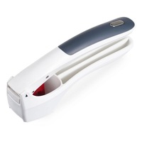 Zyliss Easy Clean 17cm Manual Garlic Press Crusher/Masher Mincer Squeezer White