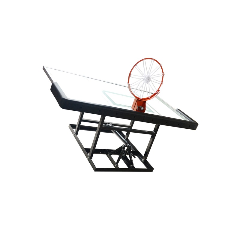 Buy Height Adjustable WallMount Tempered Glass Basketball Backboard