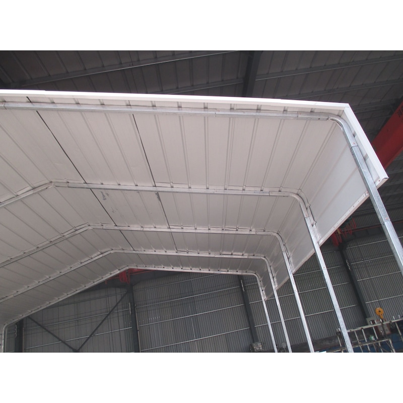 Buy Metal Steel Carport 3.3x6m Cream - MyDeal