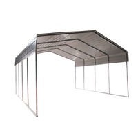 Buy Metal Steel Carport 6x6m Cream - Mydeal