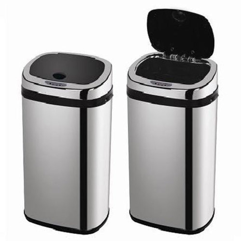 Buy Stainless Steel Sensor Bin for Kitchen Office 50L S02B MyDeal