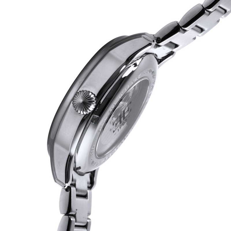 Buy Earnshaw Stainless Steel Black Dial Automatic Men's Watch - ES-8006 ...