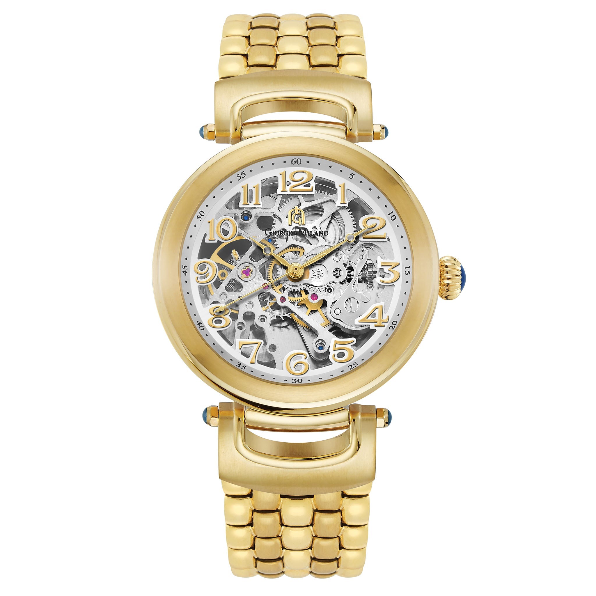 Buy Giorgio Milano Gold Stainless Steel Silver Dial Automatic