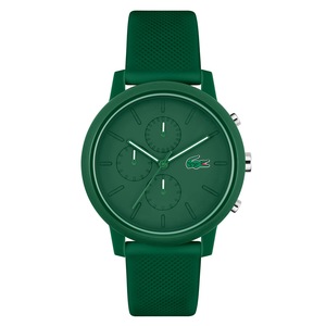 Lacoste 12.12 Green Silicone Chronograph Men's Watch - 2011245