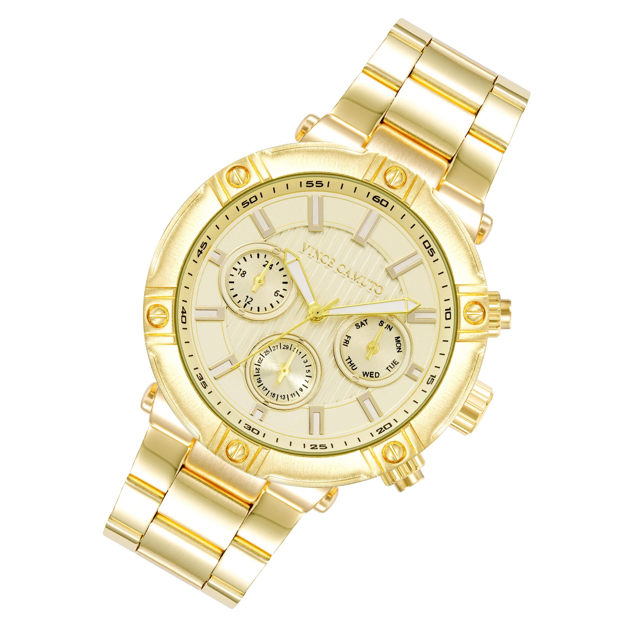 Vince camuto mens deals gold watch