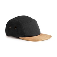 Beechfield Suede Peak 5 Panel Baseball Cap