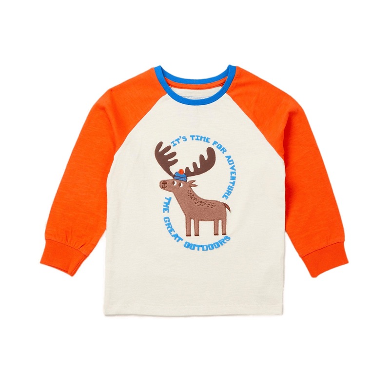 Buy Blue Zoo Baby Boys Time For Adventure Moose TShirt MyDeal