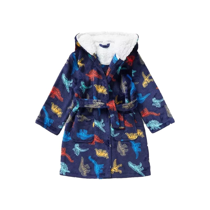 Buy Blue Zoo Boys Dinosaur Dressing Gown MyDeal