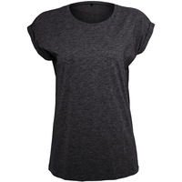 Build Your Brand Womens/Ladies Extended Shoulder T-Shirt
