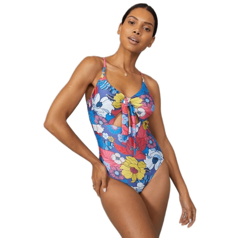 Buy Debenhams Womens/Ladies Floral Twisted Knot Front One Piece