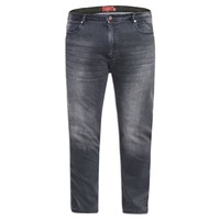 Duke Mens D555 Benson Stretch Tapered Kingsize Jeans