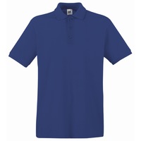 Fruit Of The Loom Premium Mens Short Sleeve Polo Shirt