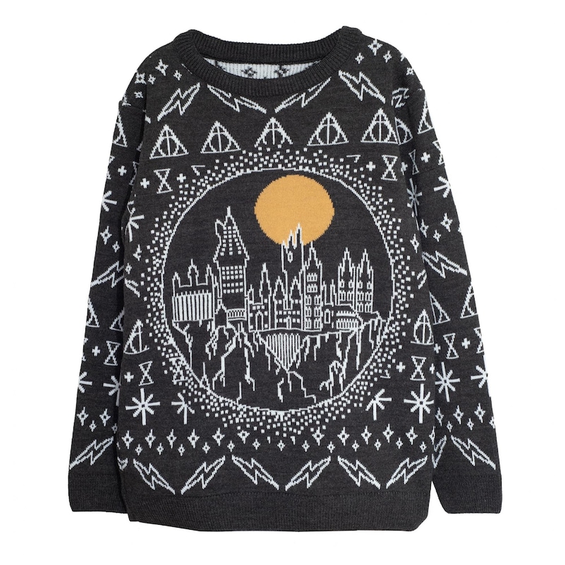 Girls christmas jumper harry potter