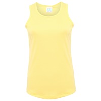 AWDis Just Cool Girlie Fit Sports Ladies Vest / Tank Top