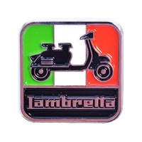 Lambretta Italian Scooter Badge