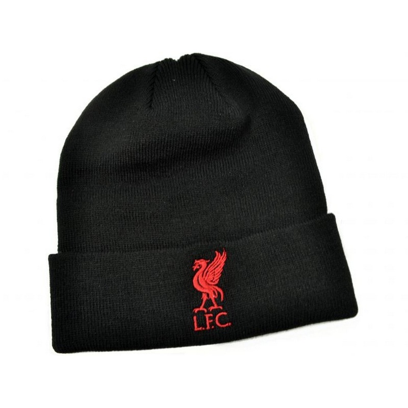 Buy Liverpool FC Unisex Adult Bronx Liver Bird Knitted Turned Up Cuff