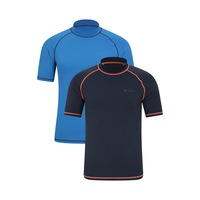 Mountain Warehouse Mens Rash Guard (Pack of 2)