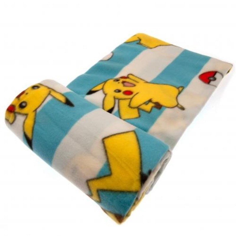 Buy Pokemon Fleece Pikachu Blanket MyDeal