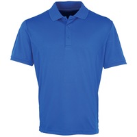 Premier Mens Coolchecker Pique Short-Sleeved Polo Shirt