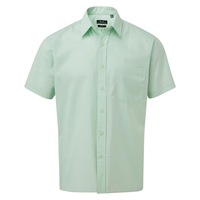Premier Mens Short Sleeve Poplin Shirt
