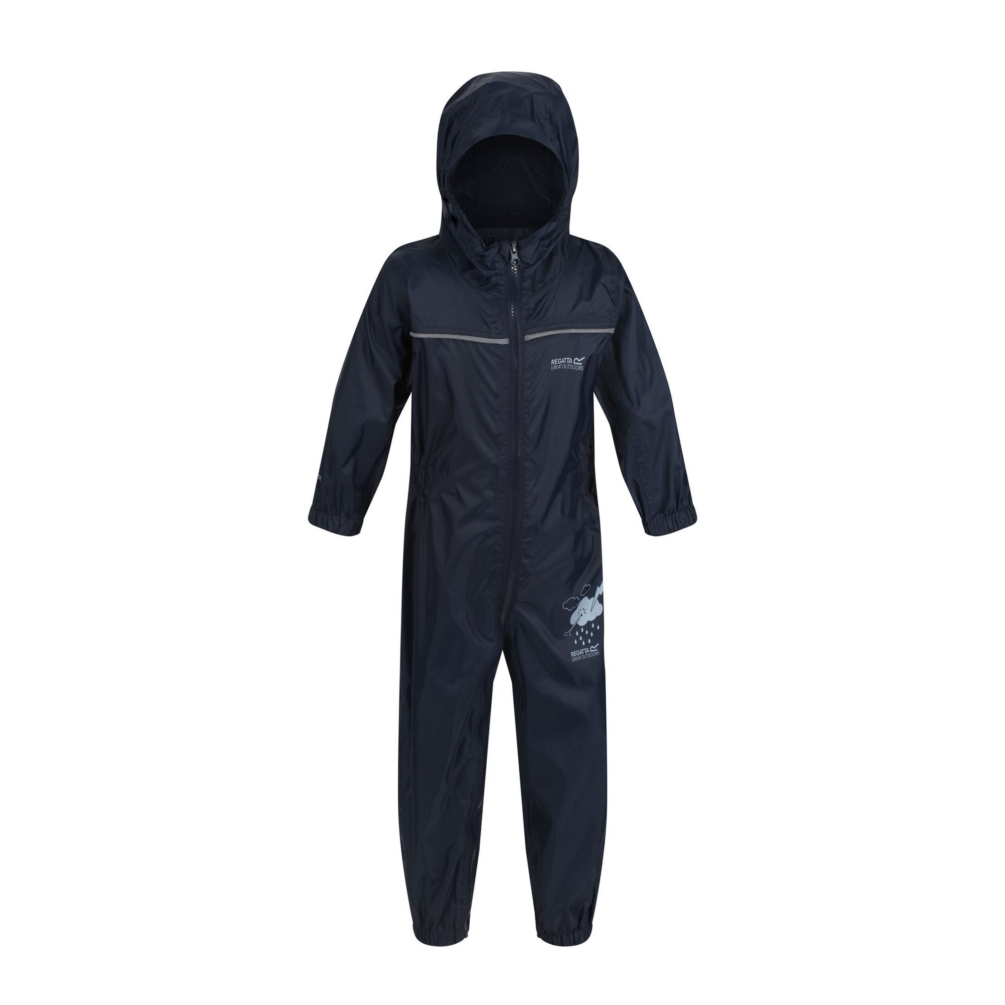 Regatta Great Outdoors Childrens Toddlers Puddle IV Waterproof Rainsuit