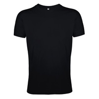 SOLS Men's Imperial Slim Fit Short Sleeve T-Shirt - Charcoal Marl, Pull On Closure, Machine Washable, Comfortable Basic Tee