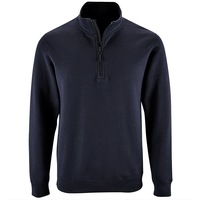SOLS Mens Stan Contrast Zip Neck Sweatshirt