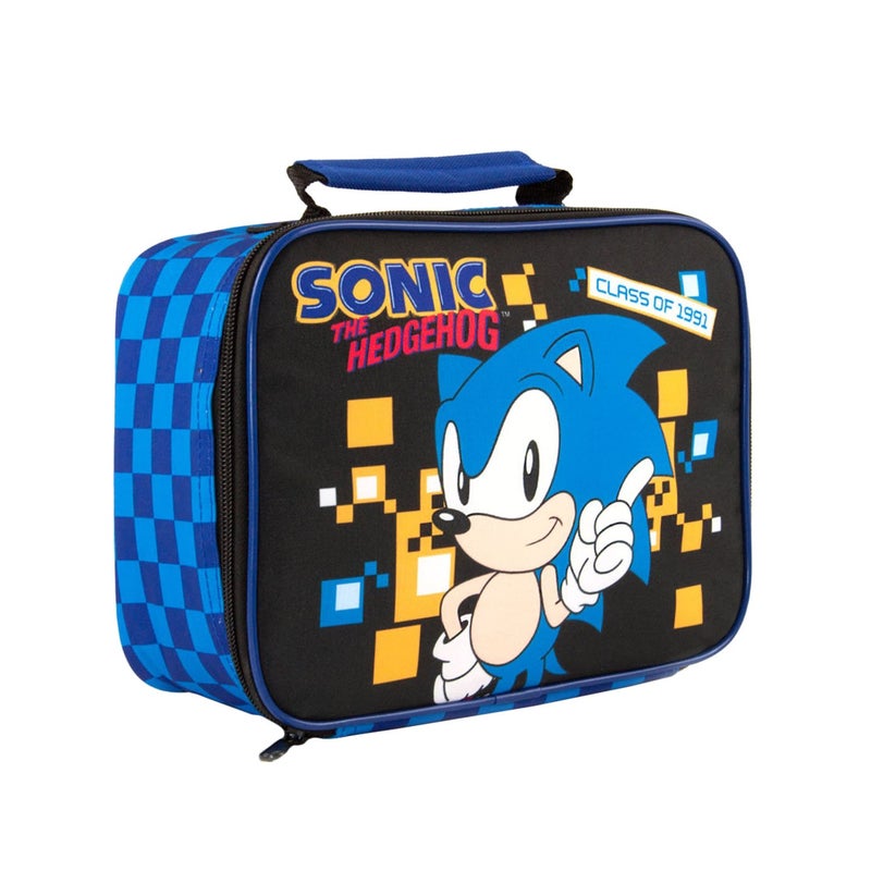 Buy Sonic The Hedgehog Retro Style Gaming Lunch Bag - MyDeal