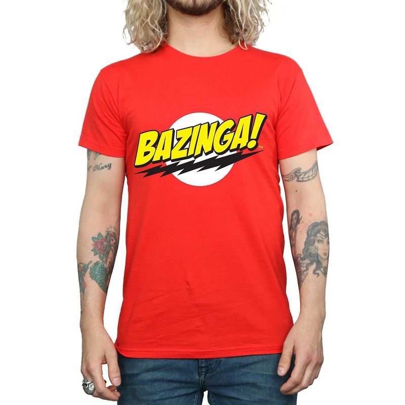 Buy The Big Bang Theory Mens Bazinga Cotton T Shirt Mydeal