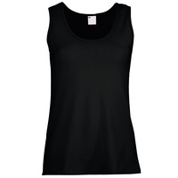 Womens/Ladies Value Fitted Sleeveless Vest