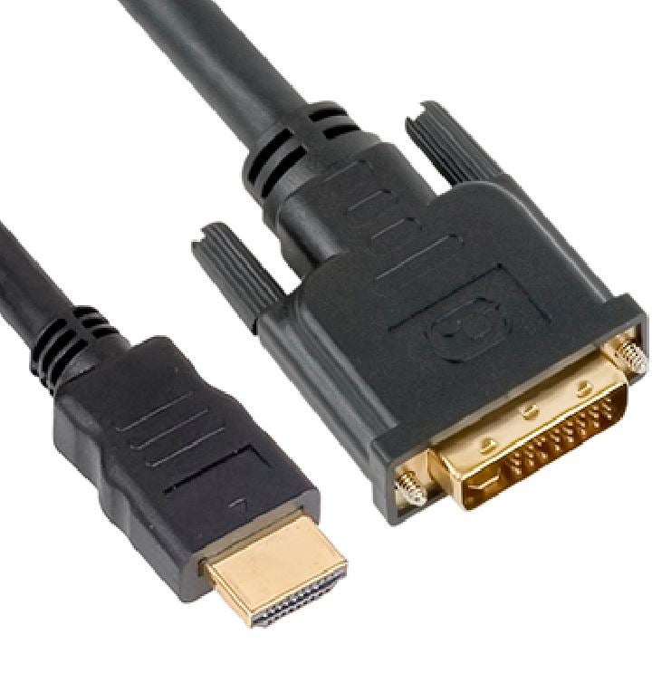 Astrotek 5m HDMI to DVI-D Adapter Converter Cable - Male to Male 30AWG Gold Plated PVC Jacket for PS4 PS3 Xbox 360 Monitor PC Computer Projector DVD AT-HDMIDVID-MM-5