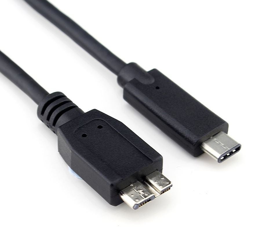 Astrotek USB-C 3.1 Type-C Male to USB 3.0 Micro USB B Male Cable 1m AT-USB31CM30MICROBM-1