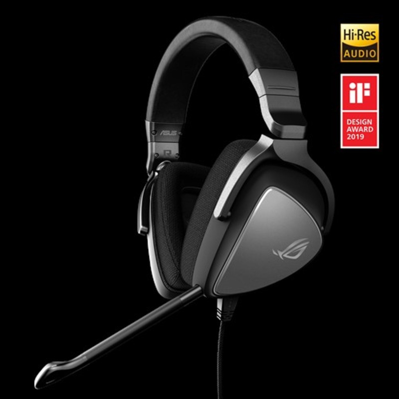 Buy ASUS ROG DELTA CORE Headset, HiRes, 3.5mm, NonRGB, D Shape Ear Cushion, Ear Controls, PC