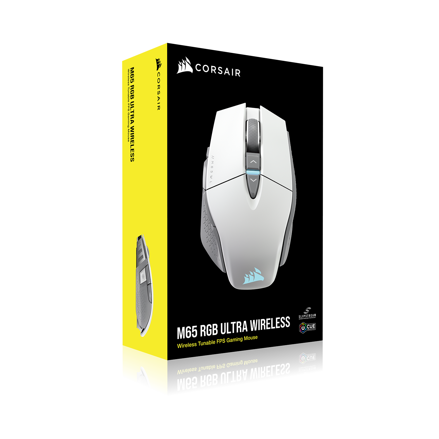 Corsair M65 RGB Ultra Draadloze, Tunable FPS Draadloze Gaming Muis, Zwart