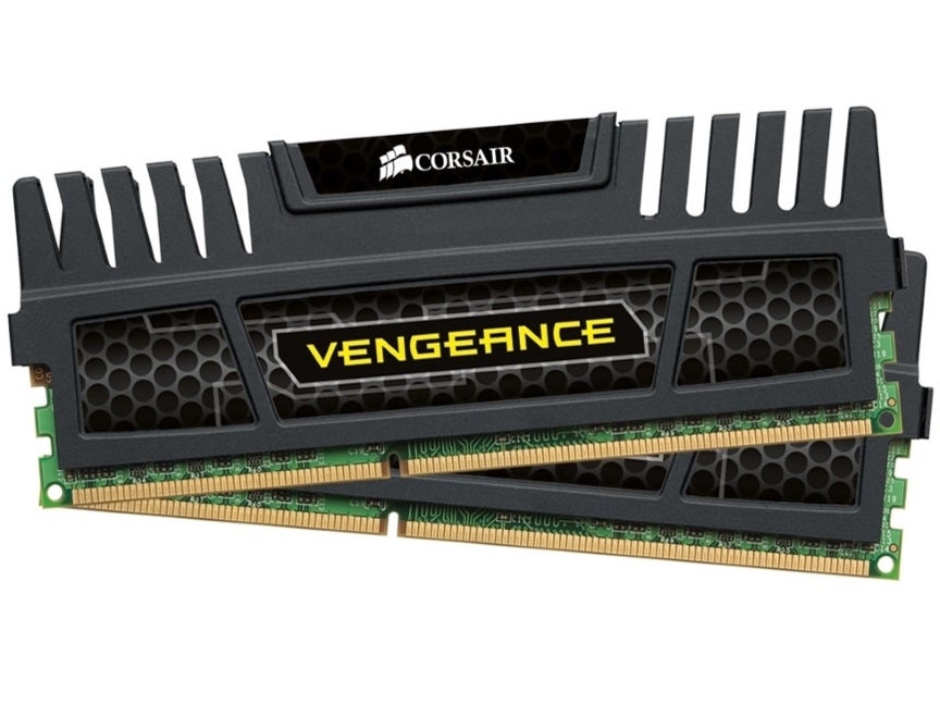 Corsair Vengeance 16GB (2x8GB) DDR3 1600MHz C9 Desktop Gaming Memory Black CMZ16GX3M2A1600C9