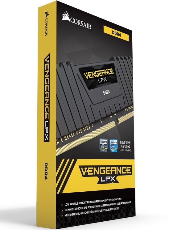 Corsair Vengeance LPX 16GB (2x8GB) DDR4 3200MHz C16 Desktop Gaming Memory Black - AMD Ryzen CMK16GX4M2Z3200C16