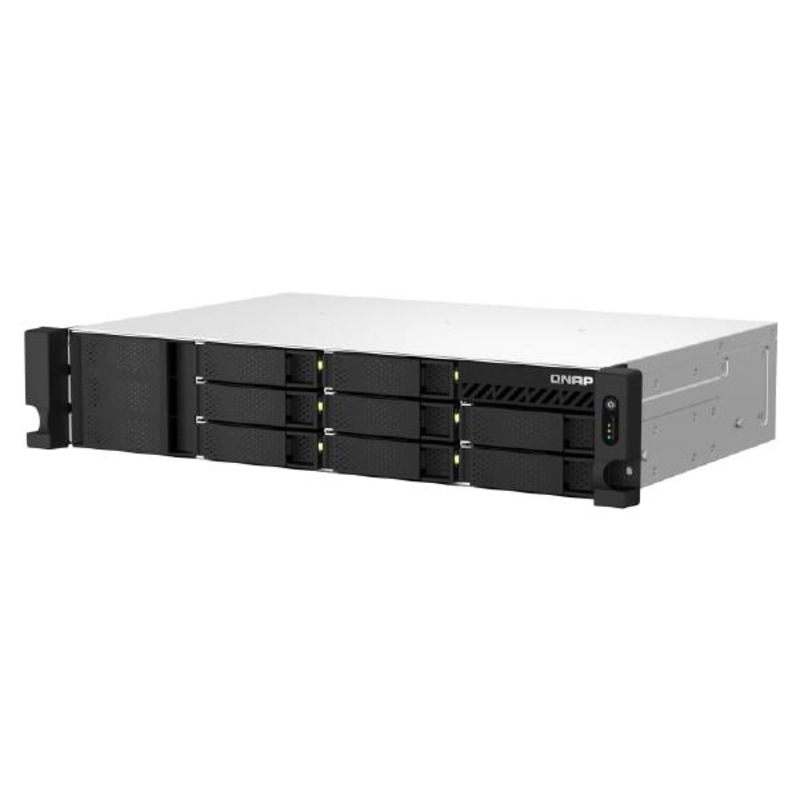 Buy Qnap 8-bay Short-depth Rackmount Nas, Amd Ryzen V1000 Series V1500b 