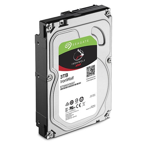 Seagate 3TB 3.5" IronWolf NAS 5900RPM SATA3 6Gb/s 64MB HDD. 3 Years Warranty ST3000VN007