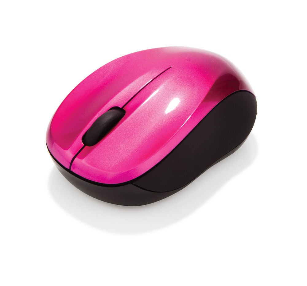 Verbatim GO Nano Pink Mouse Wireless Optical 49043