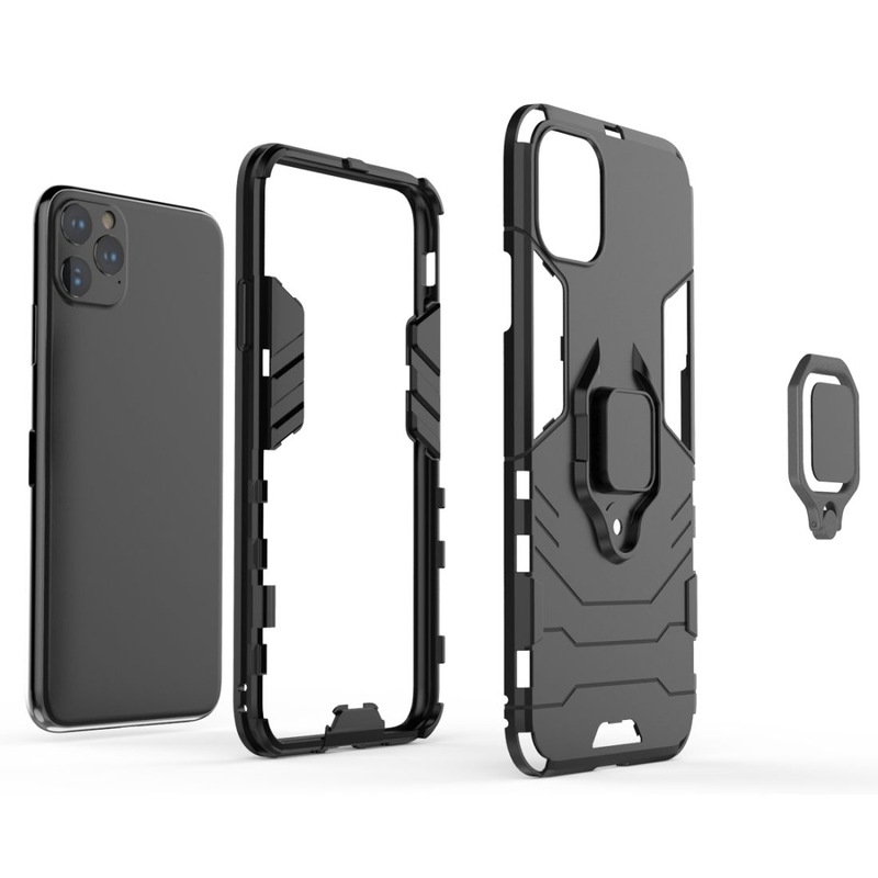 Buy For iPhone 11 Pro Max Protective Case, Shockproof Armour Case, Black MyDeal
