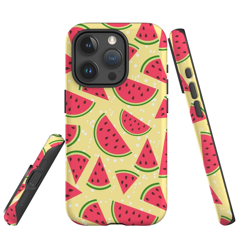 Buy For iPhone 15 Pro Case, Shielding Cover, Watermelons - MyDeal