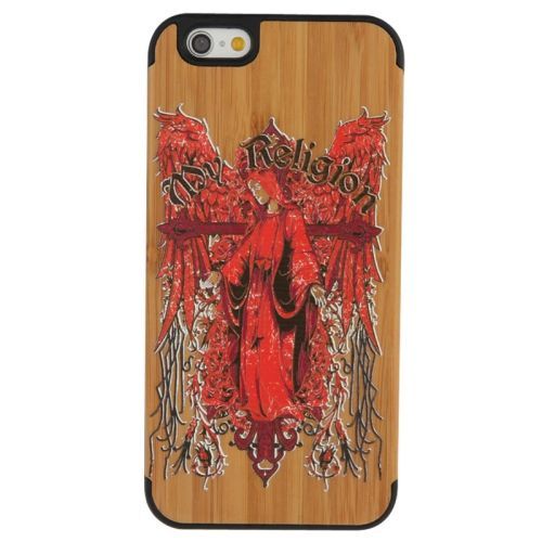 For iPhone 6S,6 Case,Bishop Pattern High-Quality Modern Wooden Shielding Cover