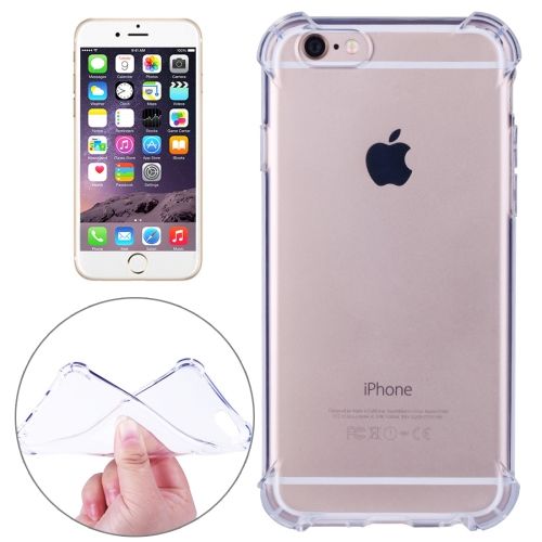 For iPhone 6S,6 Case,Completely Transparent Durable Grippy Shielding Cover