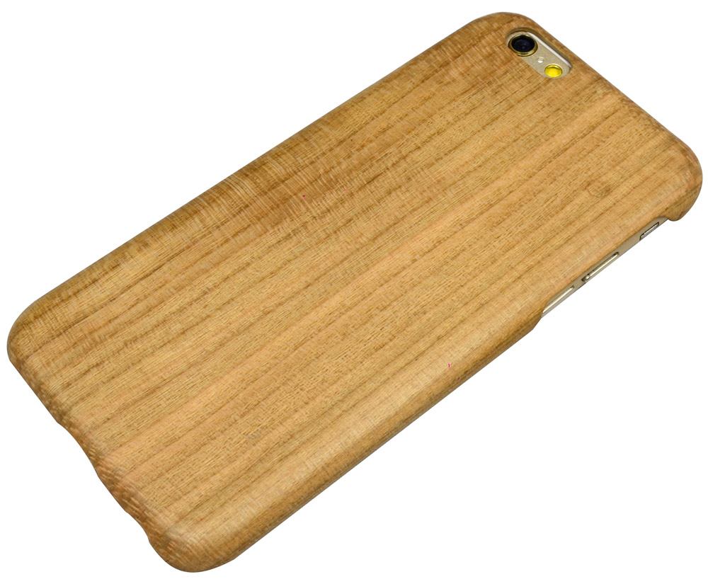 For iPhone 6S,6 Case,Elegant High-Quality Natural Cherry Wooden Protective Cover