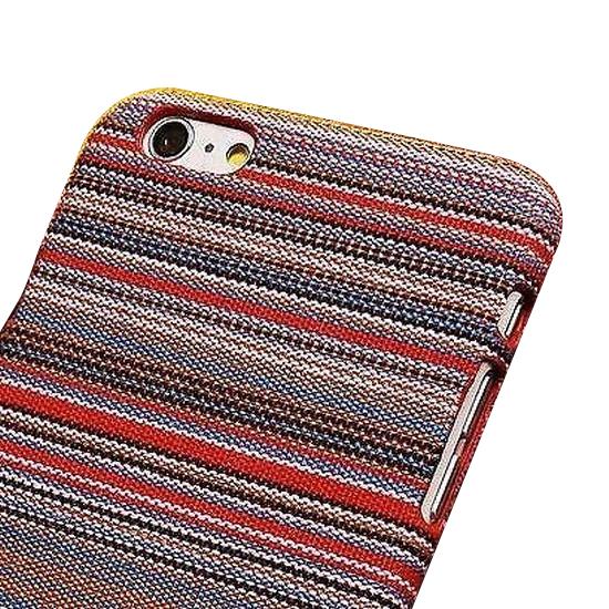 For iPhone 6S,6 Case,Stylish Pacha Mama Retro Fabric Protective Cover,Red