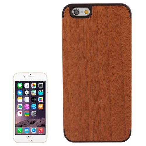 For iPhone 6S,6 Case, Sapele Wood High-Quality Durable Shielding Cover