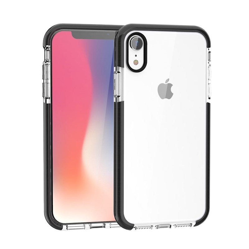 For Iphone Xr Case Black Highly Transparent Soft Tpu Cover Mydeal